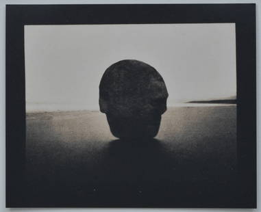 Ruth Thorne-Thomsen (born 1943) Two-Face Expedition, California, 1982: Ruth Thorne-Thomsen (born 1943) Two-Face Expedition, California, 1982 4 1/2" x 5 1/2" silver gelatin print mounted to 14"x13" signed verso unframed