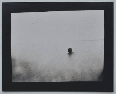 Ruth Thorne-Thomsen (born 1943) Primal Man (Door), 1983: Ruth Thorne-Thomsen (born 1943) Primal Man (Door), 1983 4 1/2" x 5 1/2" silver gelatin print mounted to 14"x13" signed verso and numbered 16 from an edition of 25. unframed