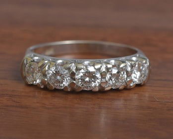 14k Gold Diamond Ring