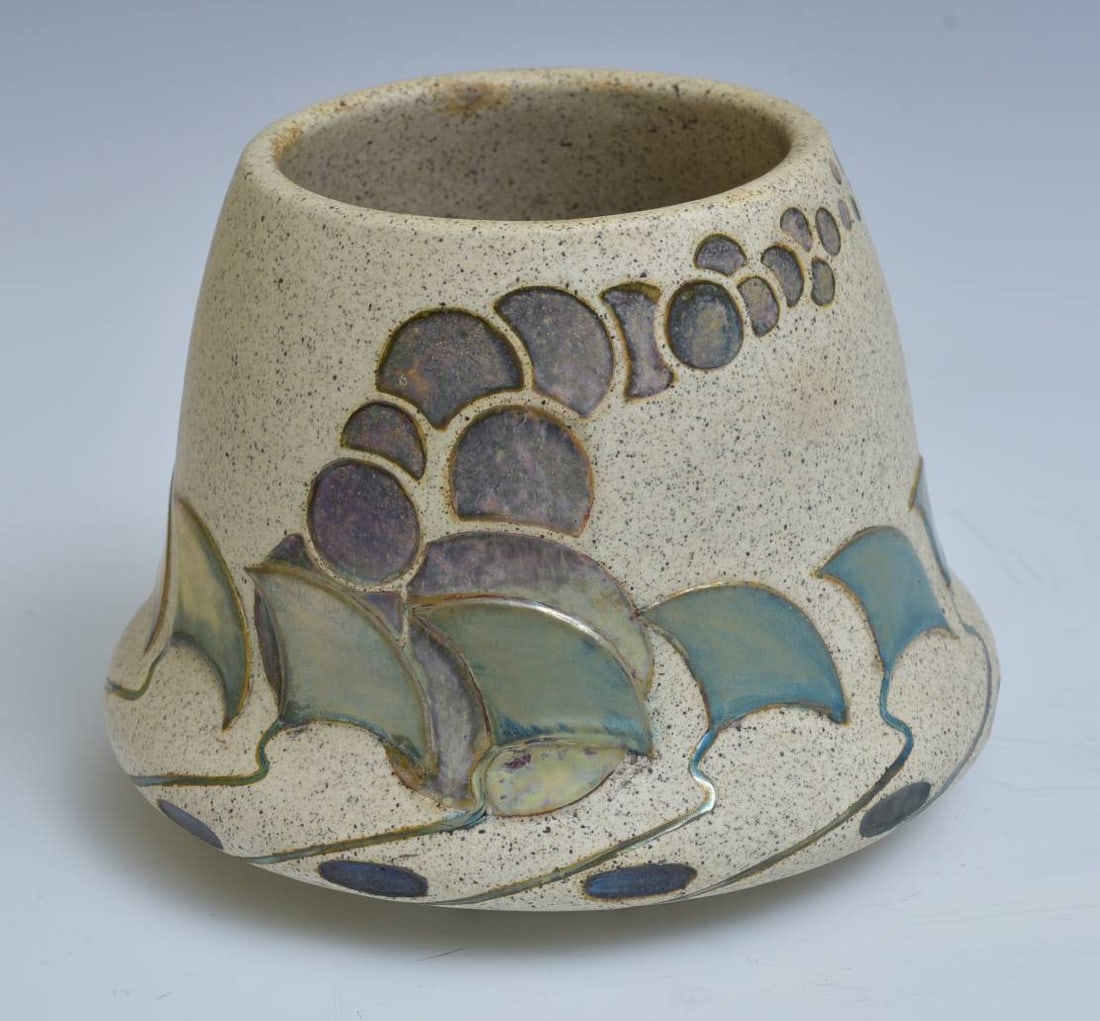 Early Zsolnay Modernist Jardiniere (1 of 6)