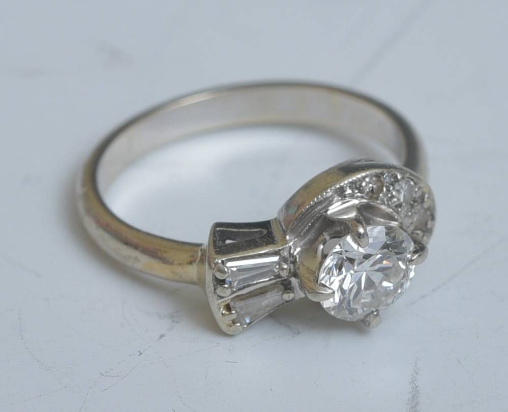 Platinum Diamond Ring (1 of 3)