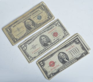 Group of American Silver Certificates