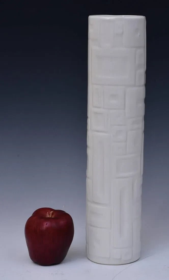 VERY LARGE Jonathan Adler, Pot Au Porter vase: Jonathan Adler Pot Au Porter vase 15 1/2" high glazed earthenware signed on bottom circa 1995