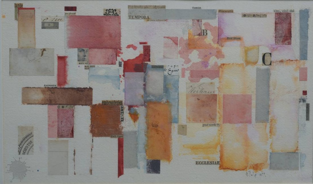 William Dole (1917 - 1983) Untitled Collage (1 of 4)