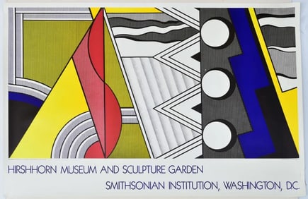 Roy Lichtenstein Exhibition Poster