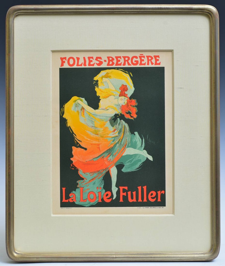 Jules Cheret, La Loie Fuller, Le Maitres de l'Affiche (1 of 5)