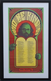 Allen Ginsburg, "Who Be Kind To" Poster