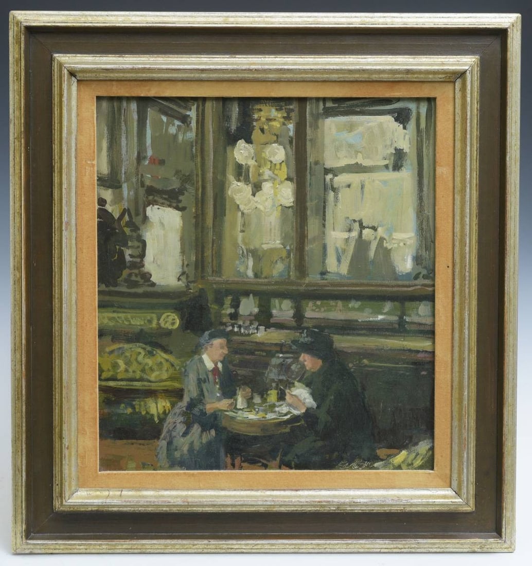 Geoffrey Lewis (Oregon/California, 1928-2005) Tete a Tete (1 of 5)