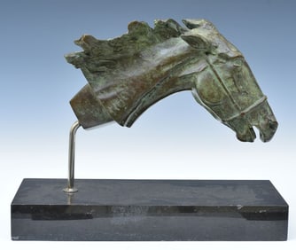 after Frederick Remington, a study for Bronco Buster, Tallix Foundry