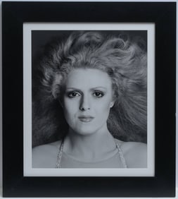 LARGE Francesco Scavullo original photograph - BERNADETTE PETERS