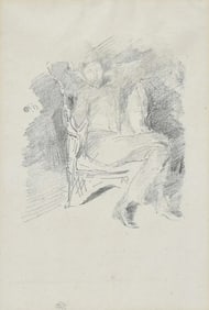 James McNeill Whistler (1834-1903), Firelight (Joseph Pennell, No. 1), 1896