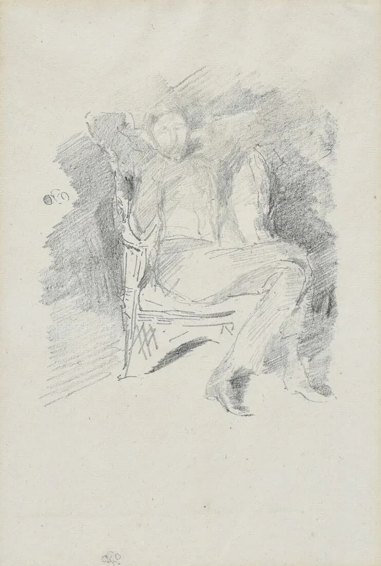 James McNeill Whistler (1834-1903), Firelight (Joseph Pennell, No. 1), 1896 (1 of 4)