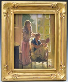 F. Michael Wood (b. 1944),  "A Change of Style"