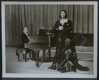 Marian Anderson Autographed 8"x10" Photograph