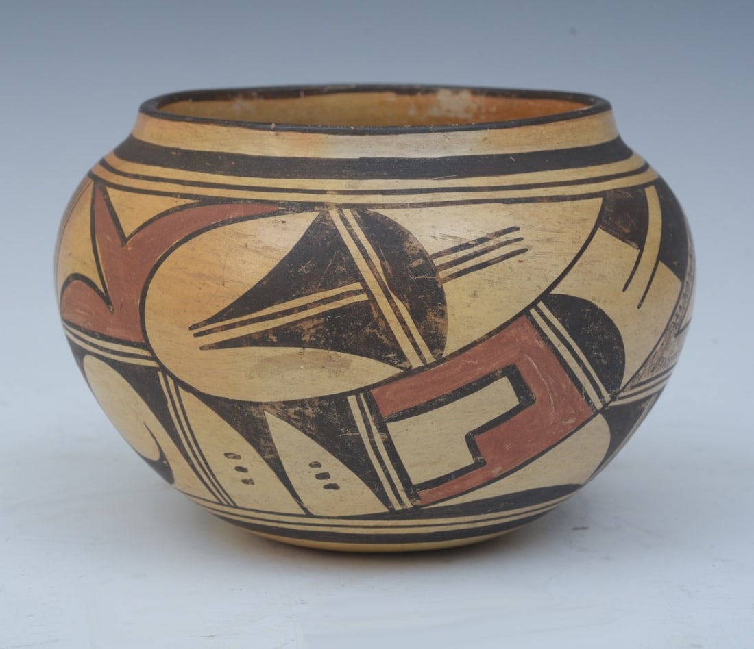 Acoma Polychromed Pot, 7 1/2" diameter - 2