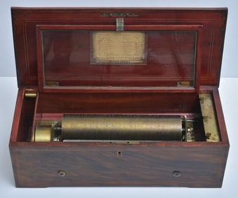 Nicole Freres "Fat" Cylinder Music Box