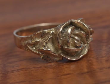 14k Gold "Rose" Ring