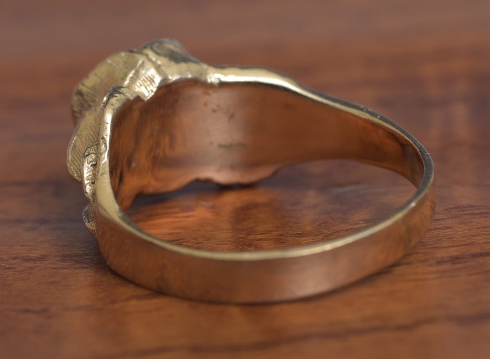 14k Gold "Rose" Ring - 2