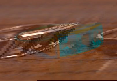 14k Gold Emerald Ring