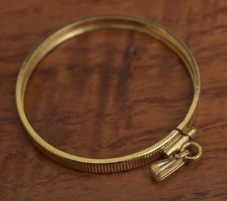 14k Gold Pendant Bezel