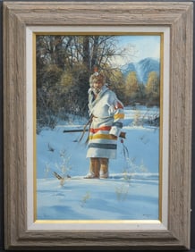 GERRY METZ (1943-2018)  "Cautious Passing"