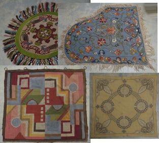 Group of 4 Arts & Crafts Textiles