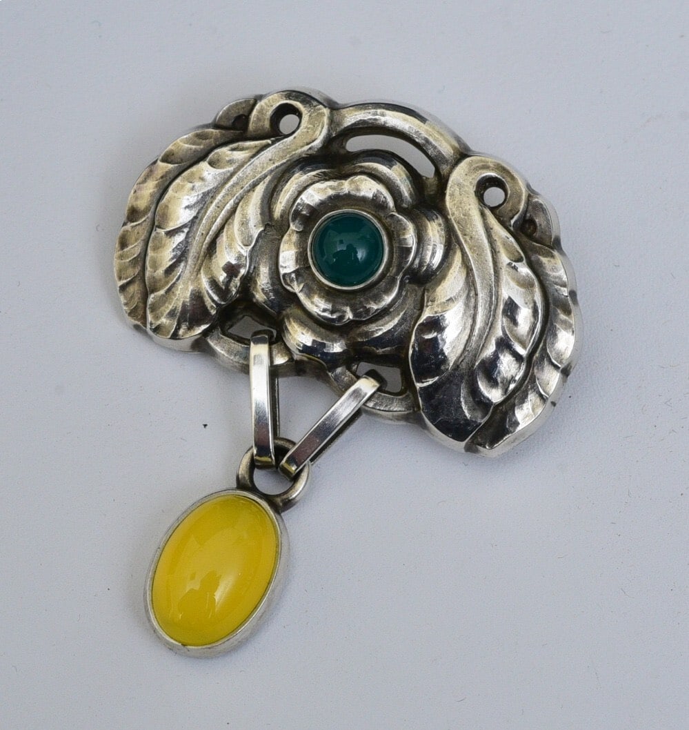 Georg Jensen 2008 Anniversary Brooch (1 of 4)
