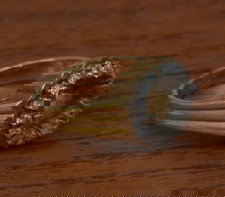 18k Gold Diamond Ring Setting