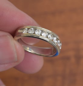 14k Gold Diamond Ring