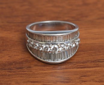 14k Gold Diamond Ring