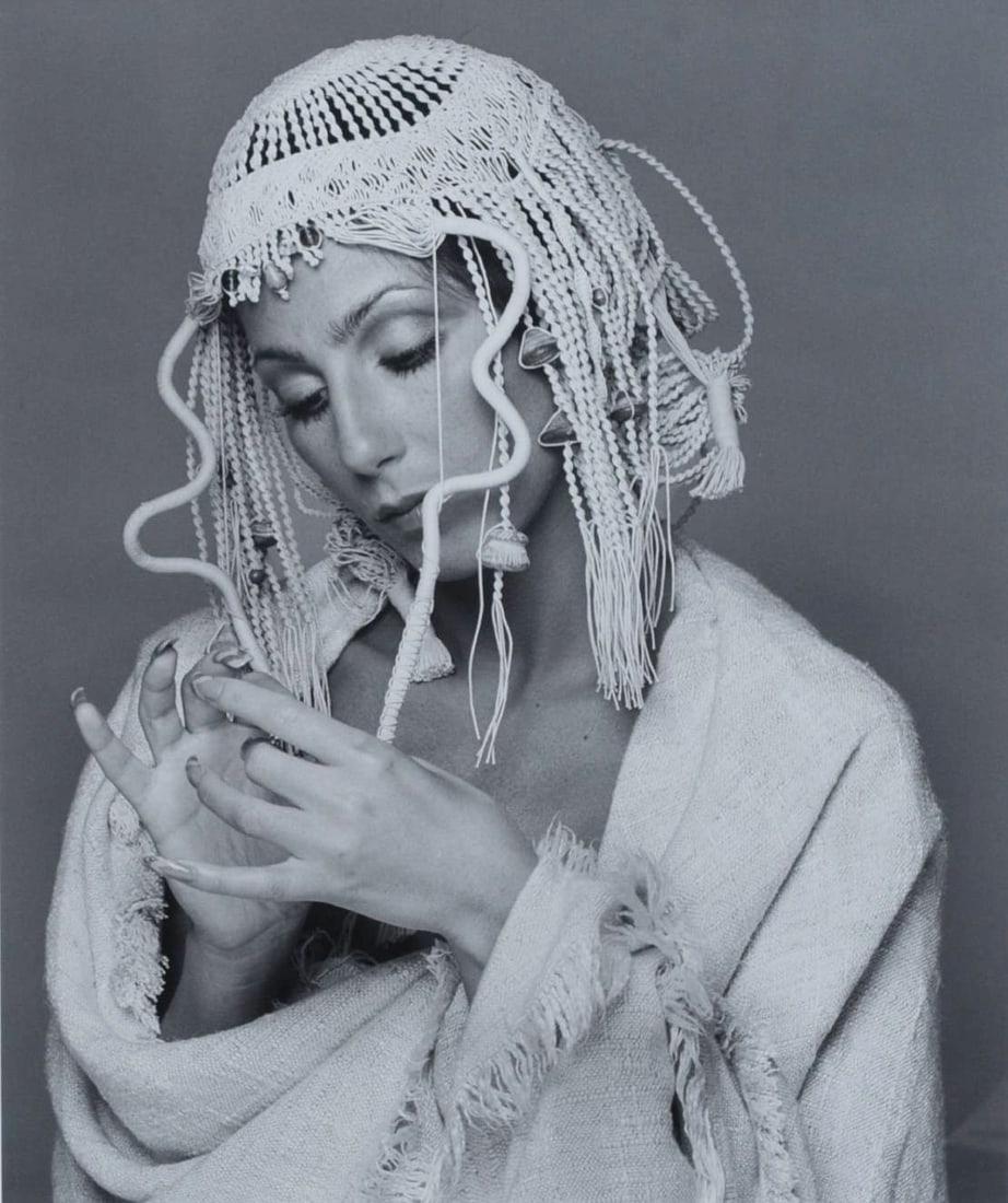 Francesco Scavullo original photograph - CHER wearing Bob Mackie (1 of 5)