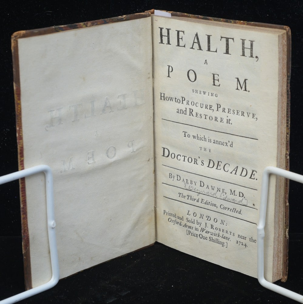 Two 18th century works on good health (1 of 4)