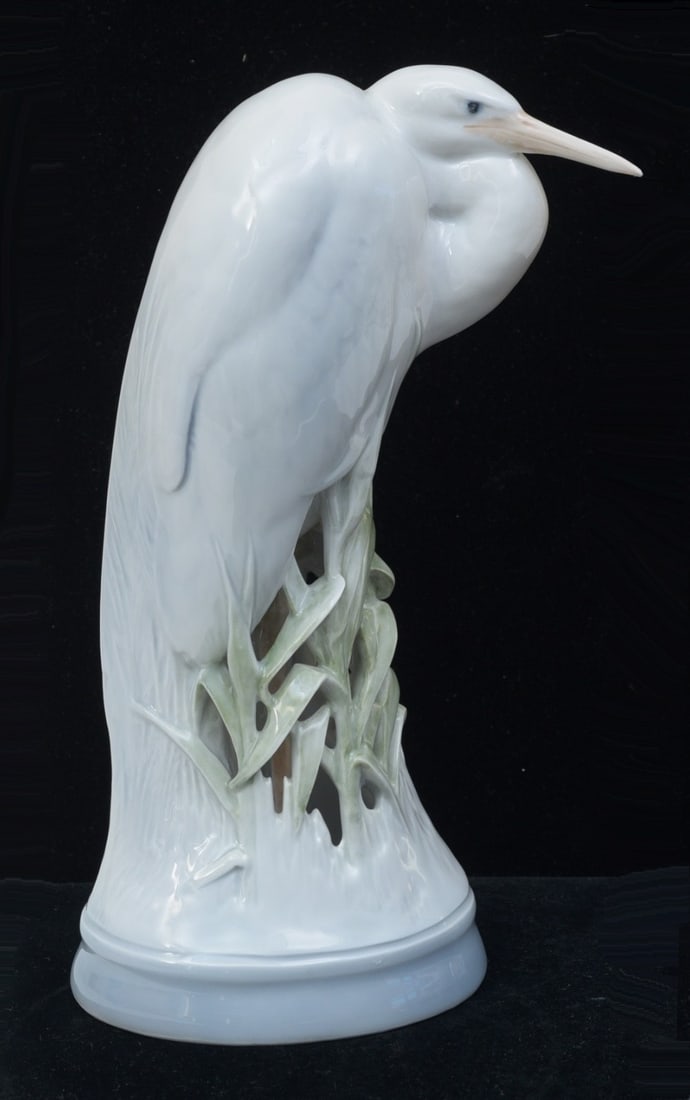 Royal Copenhagen Heron, model 532, designed by Theodor Madsen (1 of 3)