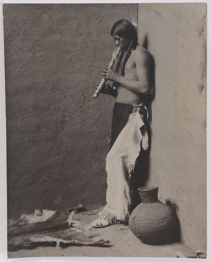 Carl Moon: Before The Dance 9 1/2" x 7 1/2" photograph unsigned circa 1910 estimate 300/500 SHIPPING DETAILS: Shipping available within the Continental USA (excludes insurance) $25. International buyers are resp