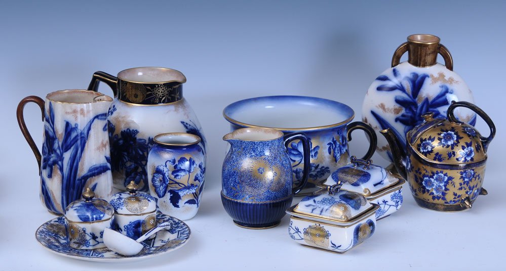 Collection of English Transferware China: mostly Doulton 26 pieces late 19th century estimate 500/750