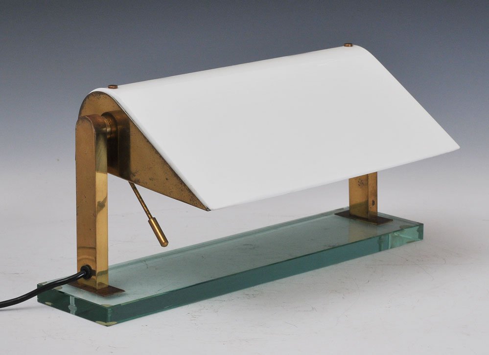 Fontana Arte Desk Lamp: designed by Pietro Chiesa 17 1/4" width