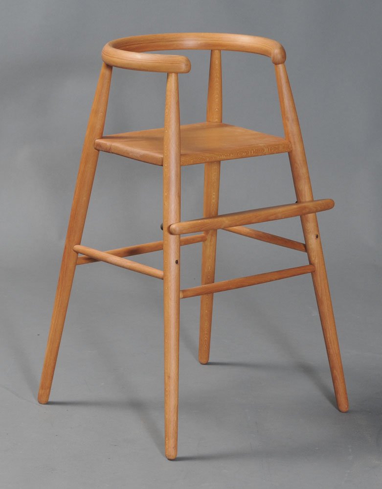 Nanna Ditzel High Chair: 27" high unsigned last half of 20th century