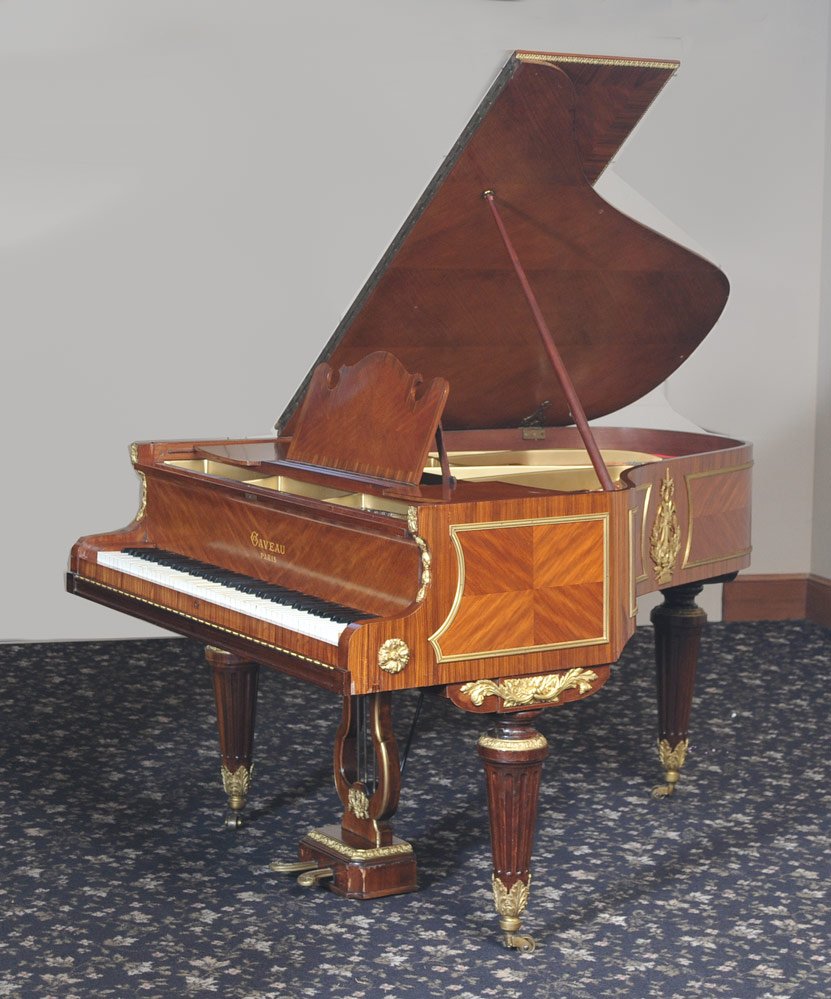 Louis XVI Style Grand Piano: Gaveau, Paris serial # 55XXX 59 1/2" long, with 85 keys circa 1912