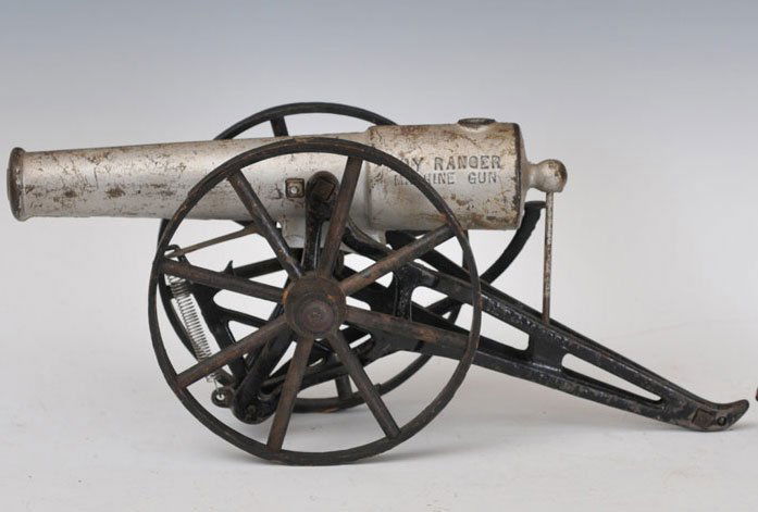 Kilgore Cast Iron Cannon: Kilgore Cast Iron Cannonthat shoots marbles