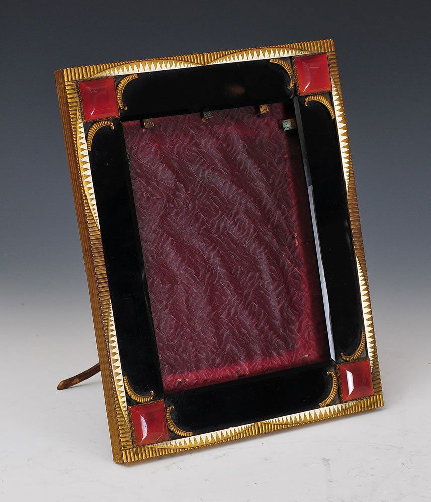 Austrian Art Deco Bronze Picture Frame (1 of 2)