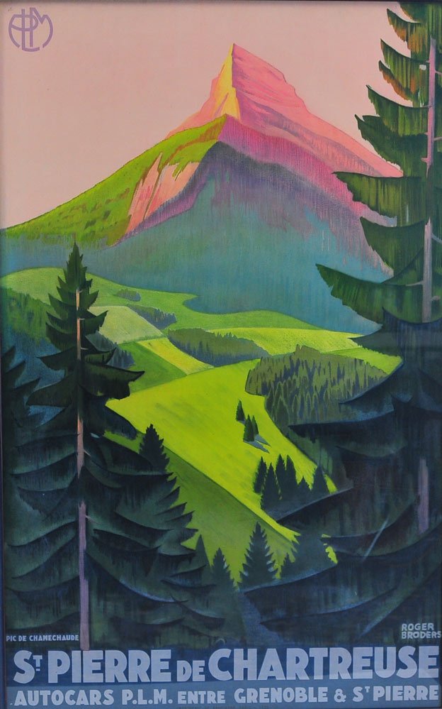 French Travel Poster (1 of 2)