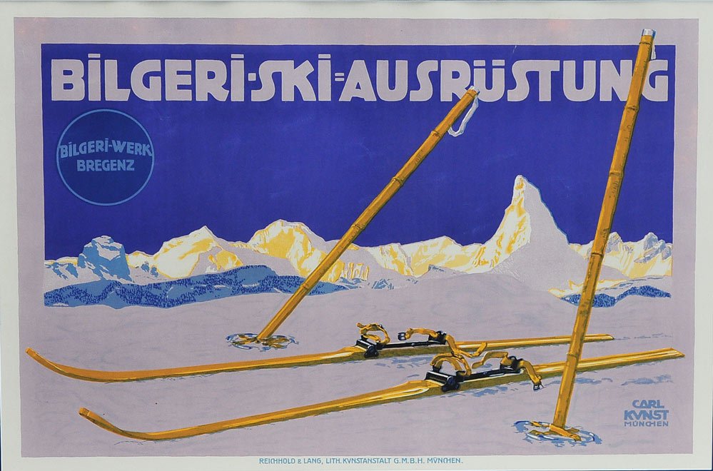 German Ski Poster (1 of 2)
