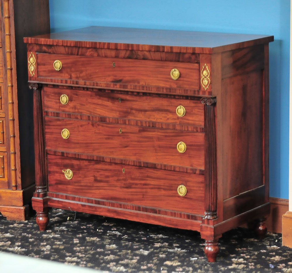 Classical Mahogany Chest of Drawers (1 of 1)