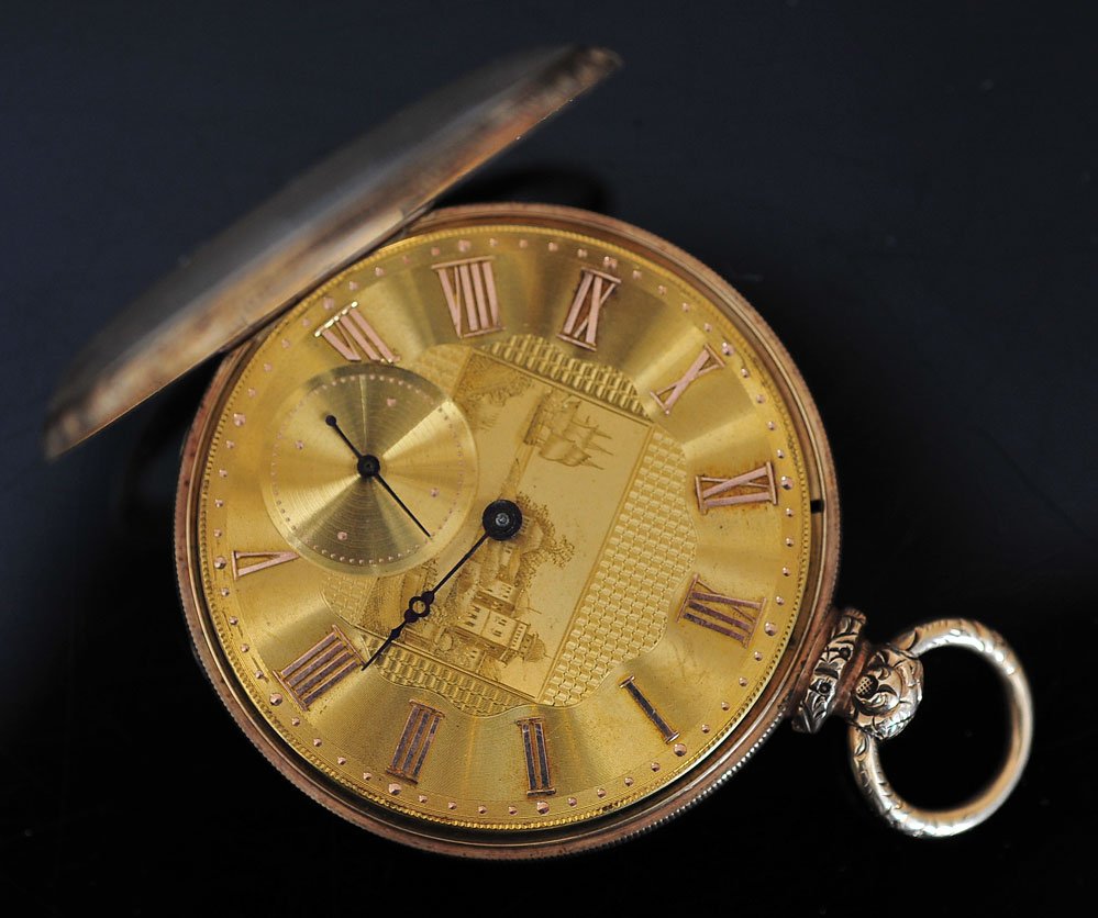 14k Gold Victorian Key Wind Pocket Watch (1 of 3)