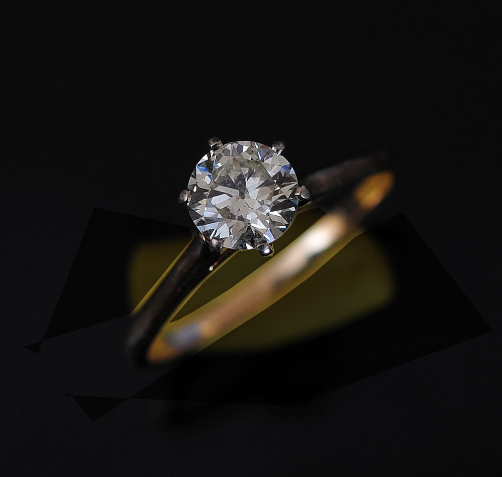 14k Gold Diamond Ring (1 of 1)