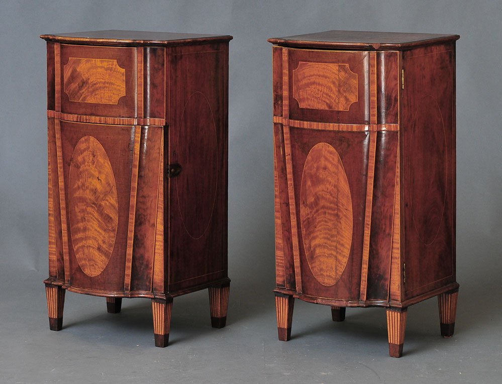 Pair of George III Pedestal Cabinets (1 of 7)