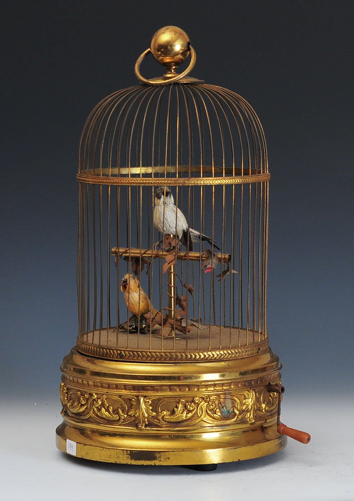 French Musical Double Bird Cage (1 of 3)