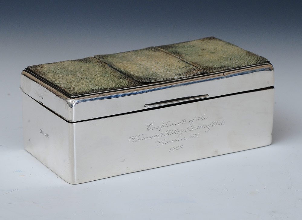 English Sterling Cigarette Box (1 of 2)