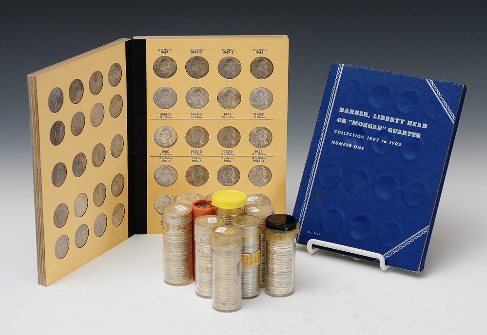 Group of American Silver Quarters (1 of 1)