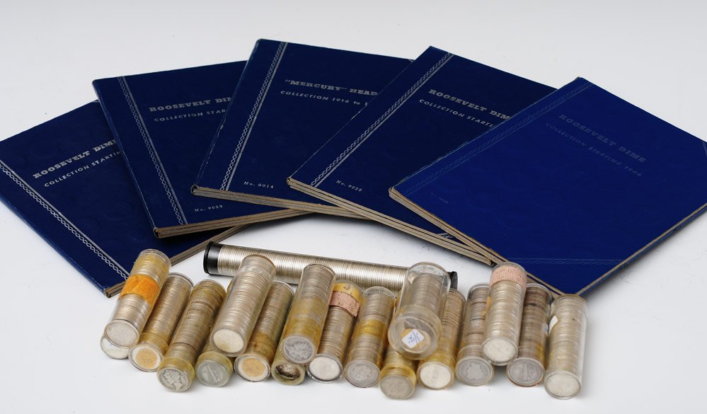 Group of American Silver Dimes (1 of 1)